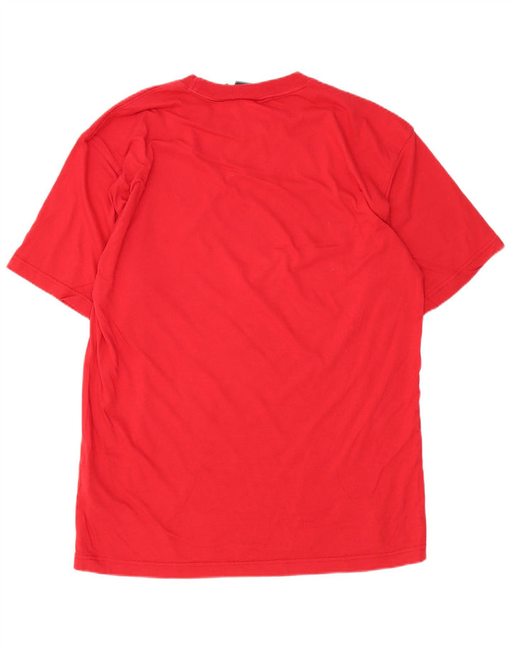 FILA Mens Graphic T-Shirt Top Large Red Cotton