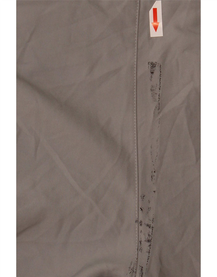 Pantaloncini chino da uomo Adidas W38 XL poliestere grigio