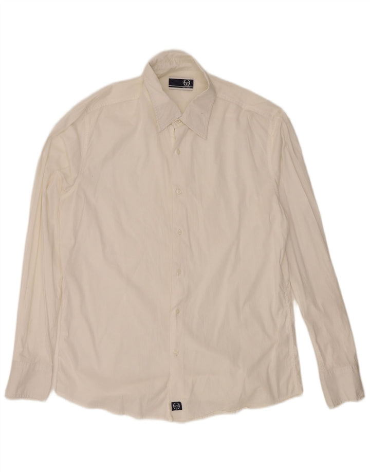 Camicia Uomo Sergio Tacchini XL Cotone Bianco