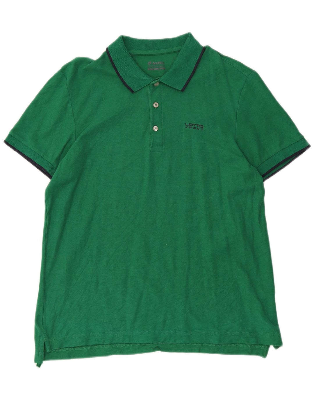 Polo da uomo LOTTO Large in cotone verde