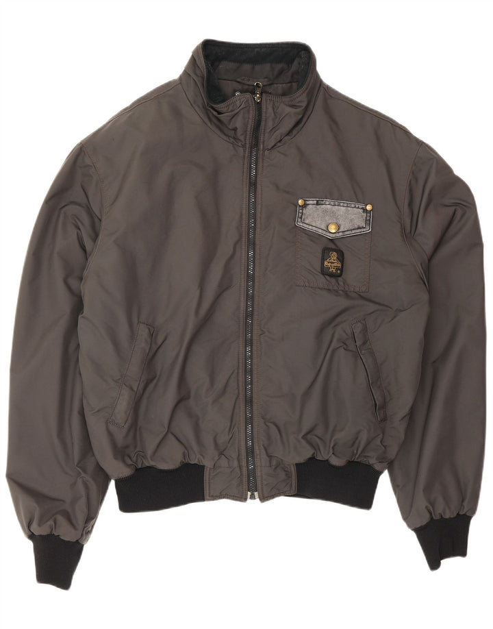 Giubbotto bomber da uomo Refrigiwear UK 40 Large Grey Colourblock