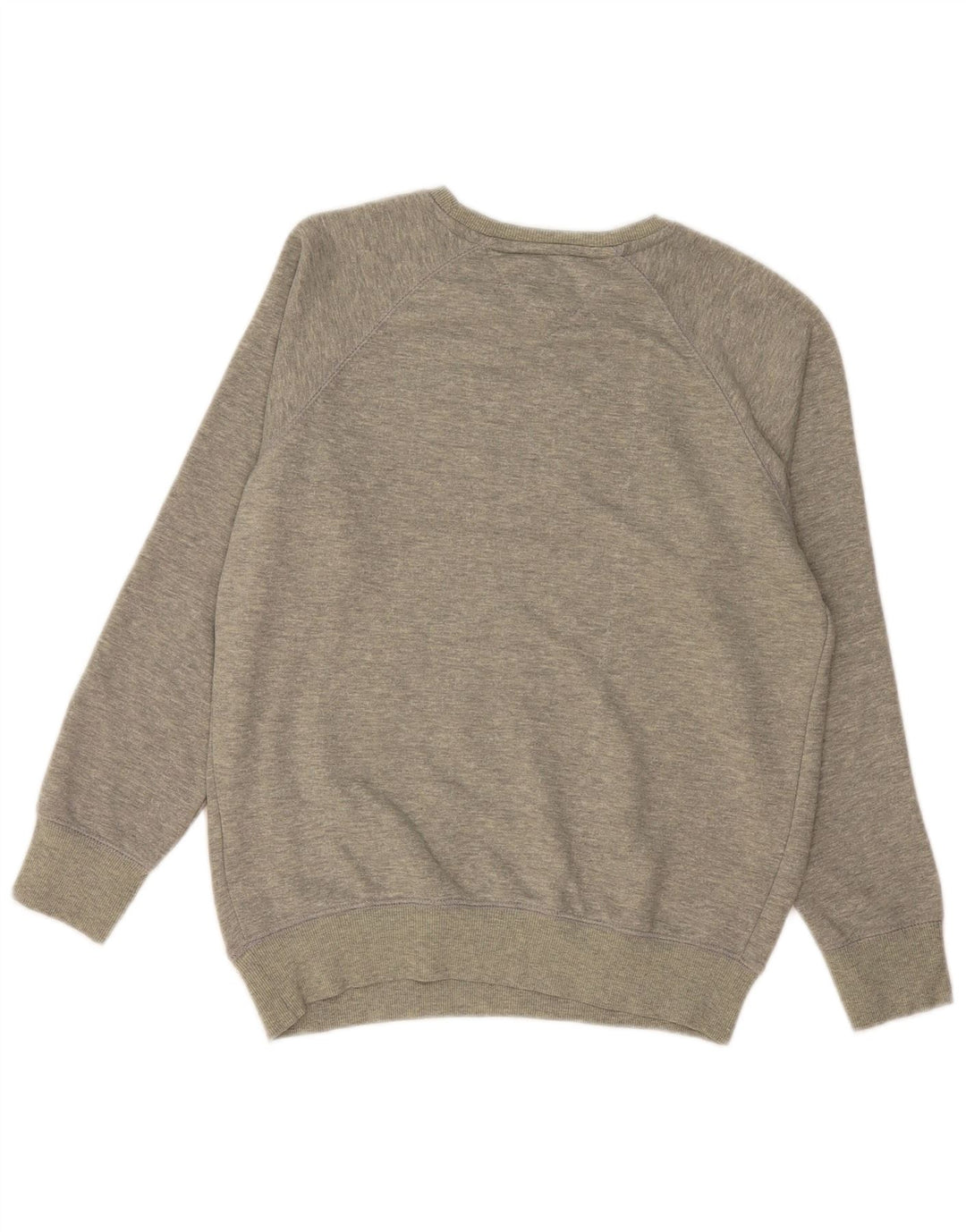 TOMMY HILFIGER Felpa grafica da uomo Maglione piccolo cotone grigio