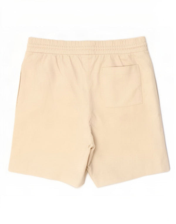 Pantaloncini sportivi da uomo Zara XL in cotone beige