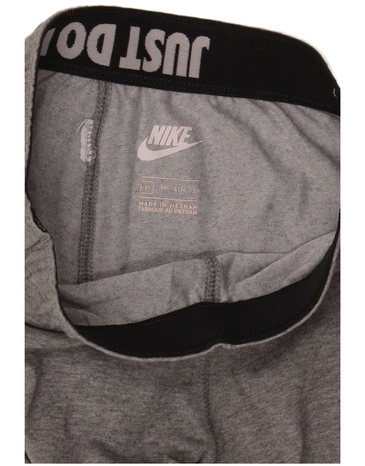 Leggings grafici da donna Nike UK 6 XS grigio chiazzato