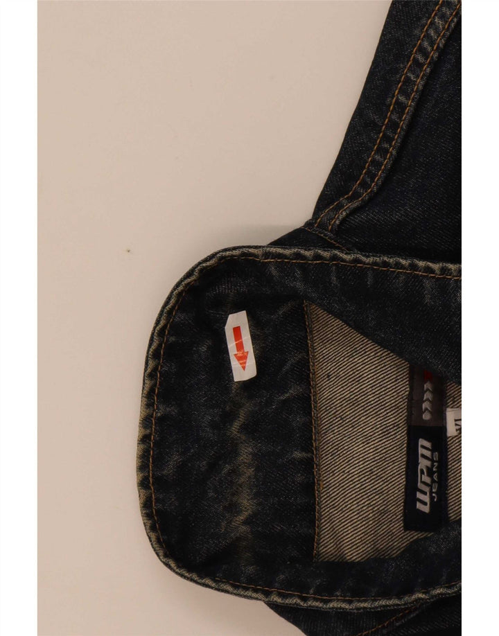 Giacca in denim da donna WPM UK 18 XL cotone blu navy
