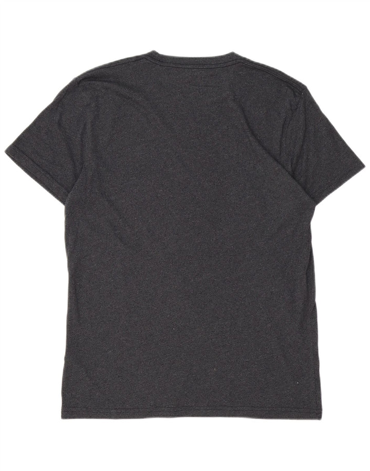 T-shirt da uomo HOLLISTER Top piccola in cotone grigio