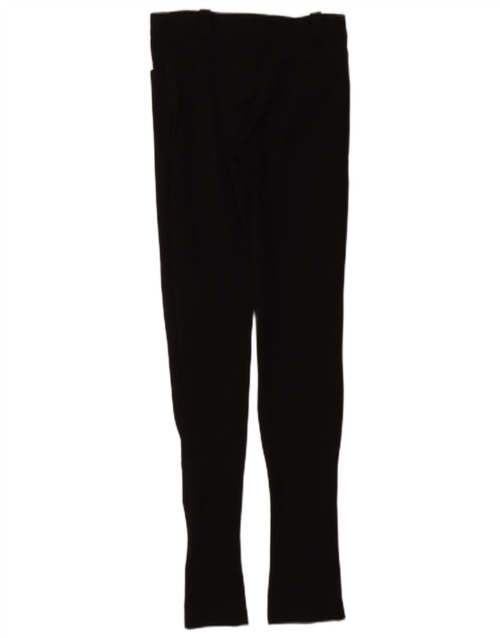 Pantaloni skinny casual da donna ZARA XS W24 L32 neri sintetici