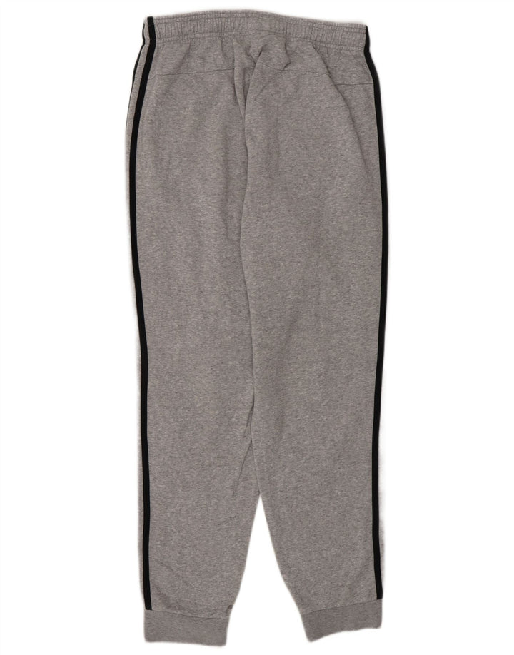 Pantaloni da tuta da uomo Adidas Joggers in cotone chiazzato grigio medio