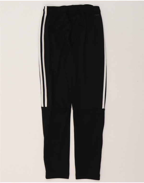 Pantaloni da tuta Adidas Climalite da ragazzo 11-12 anni medio poliestere nero