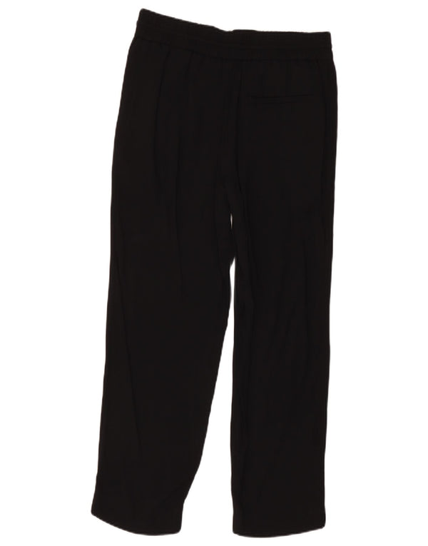 Pantaloni corti da donna vestibilità ampia Cos EU 36 Small W32 L25 viscosa nera