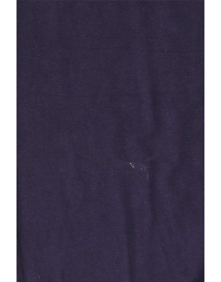 T-shirt grafica da uomo Puma Top in cotone blu navy medio