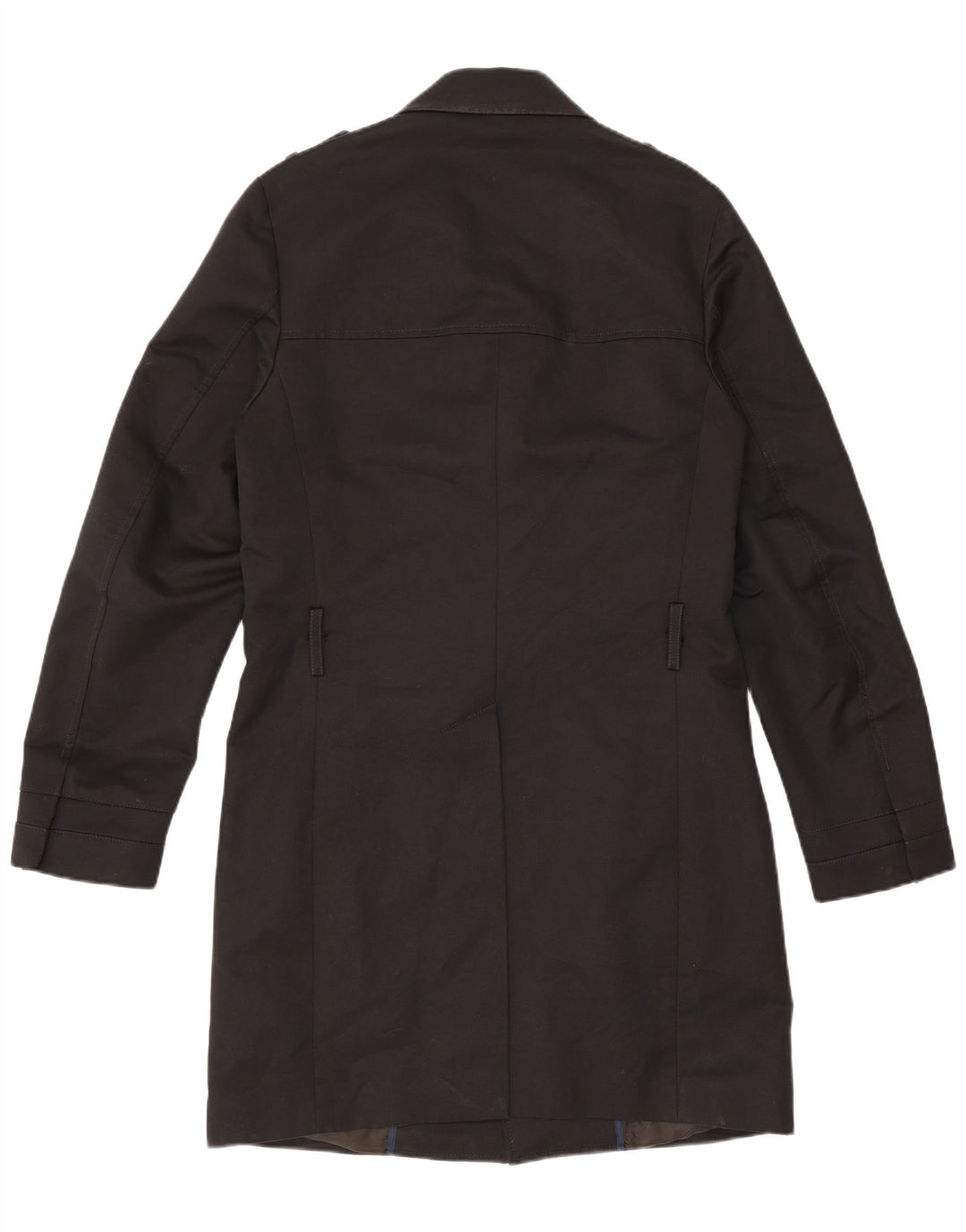 Trench Uomo Gazzarrini IT 50 Medio Nero Cotone