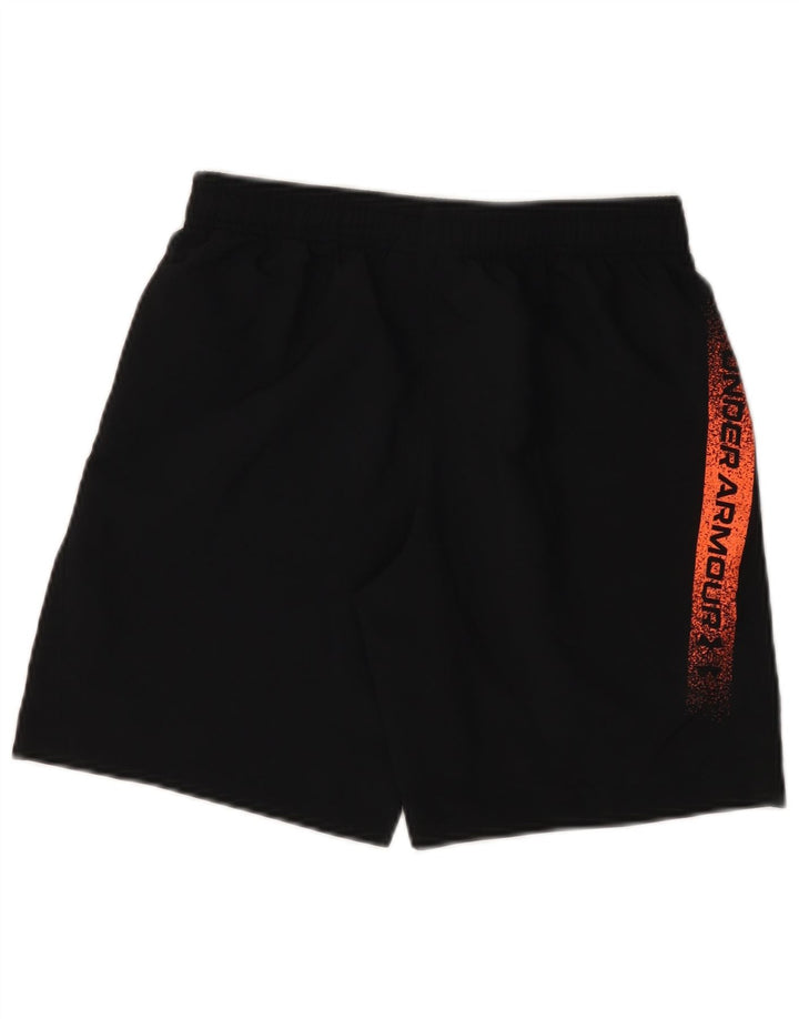 Under Armour Pantaloncini sportivi grafici da ragazzo 11-12 anni Large Nero Poliestere