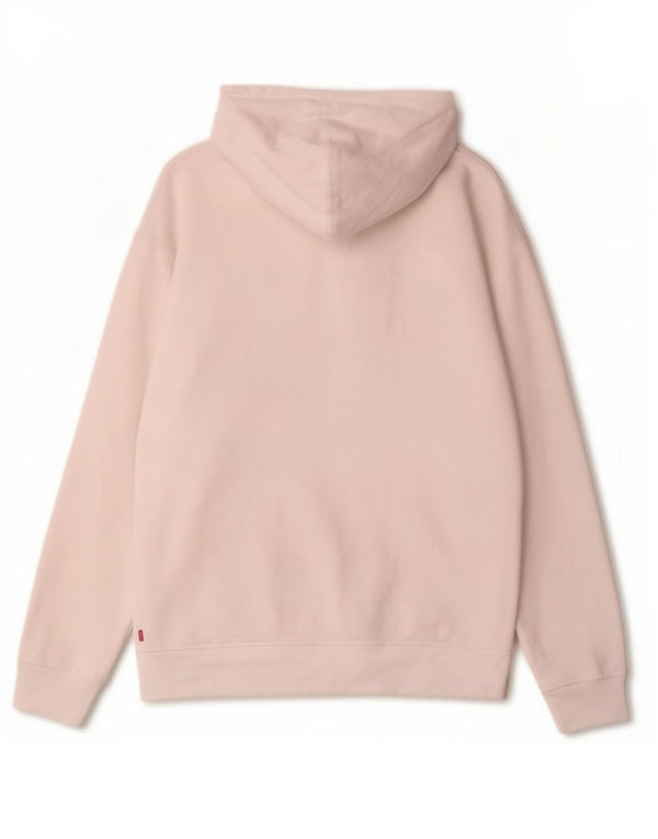 Maglione con cappuccio grafico da uomo Levi's in cotone bianco medio