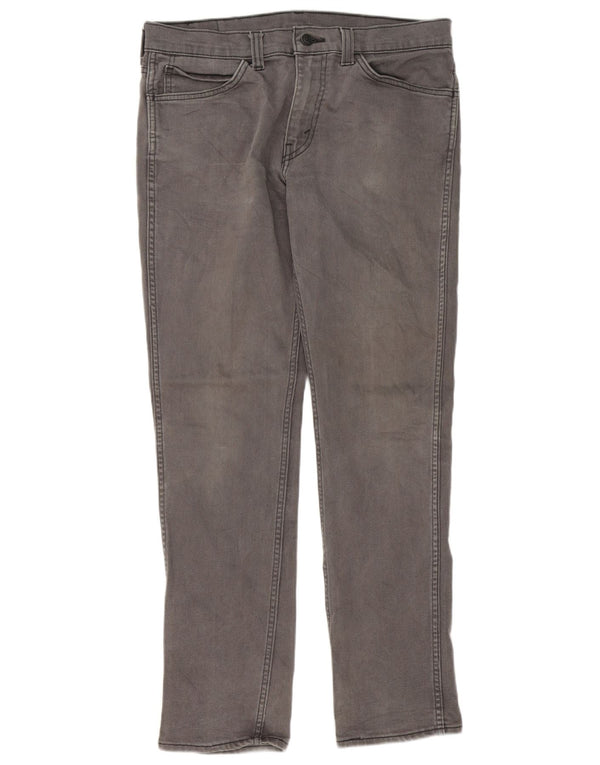Jeans Levi's Uomo 511 Slim W34 L32 Cotone Grigio