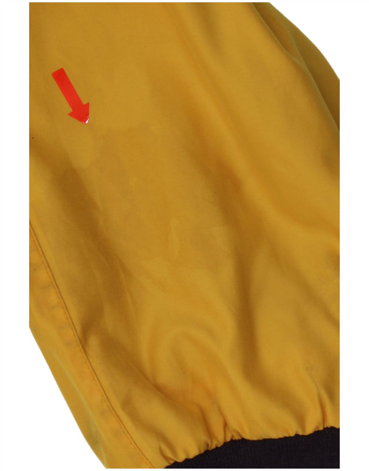 Giubbotto bomber con cappuccio da uomo Slam UK 44 2XL Poliestere color block giallo