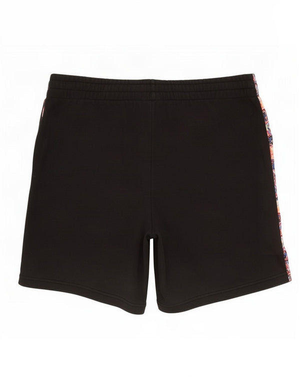 Pantaloncini sportivi grafici da uomo Adidas XL in cotone color block nero