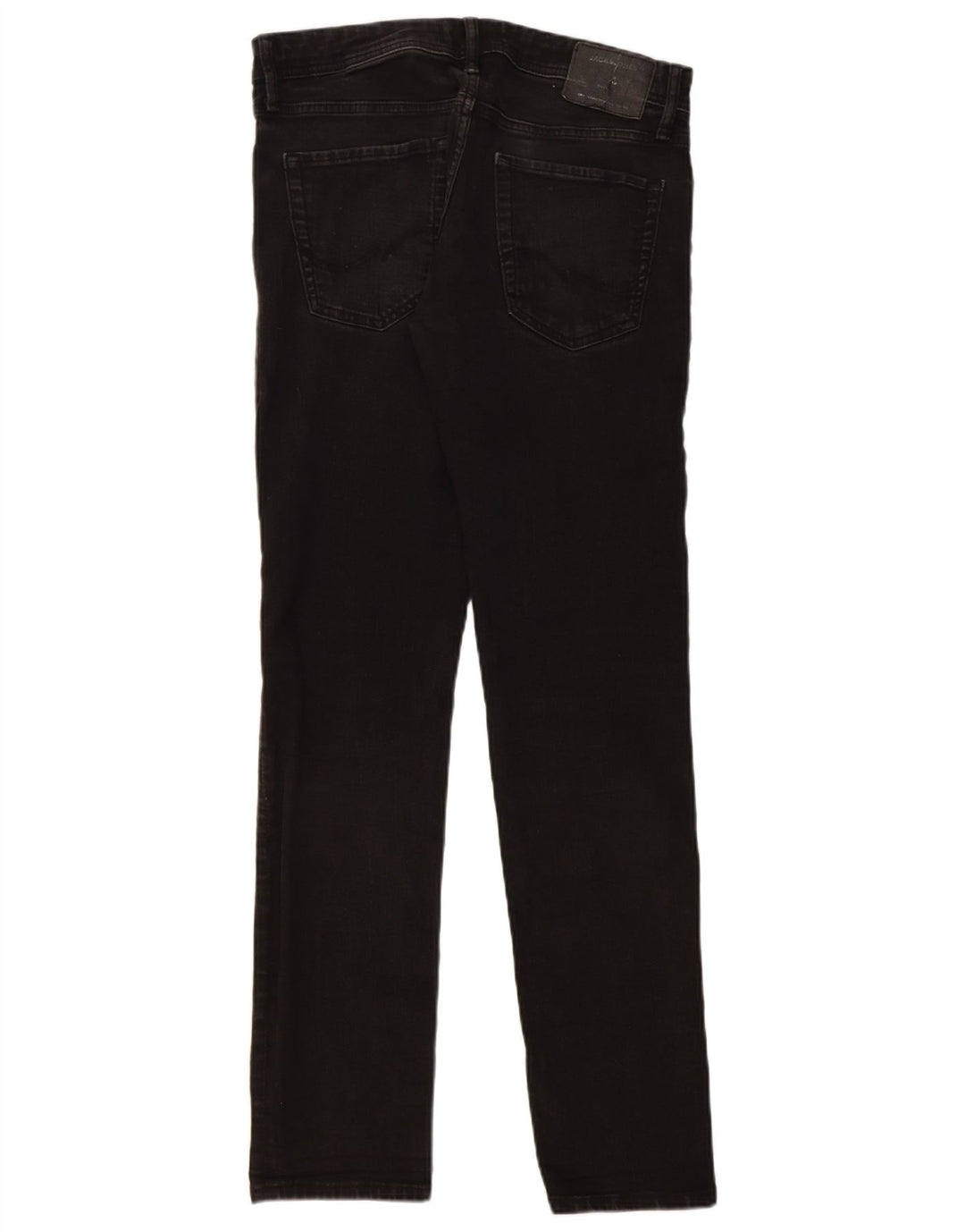 JACK & JONES Mens GLENN Slim Jeans W32 L34 Black Cotton