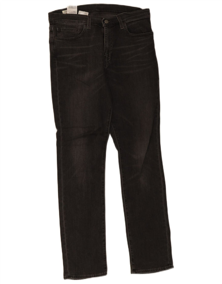 Jeans Levi's Uomo 511 Slim W32 L32 Cotone Nero