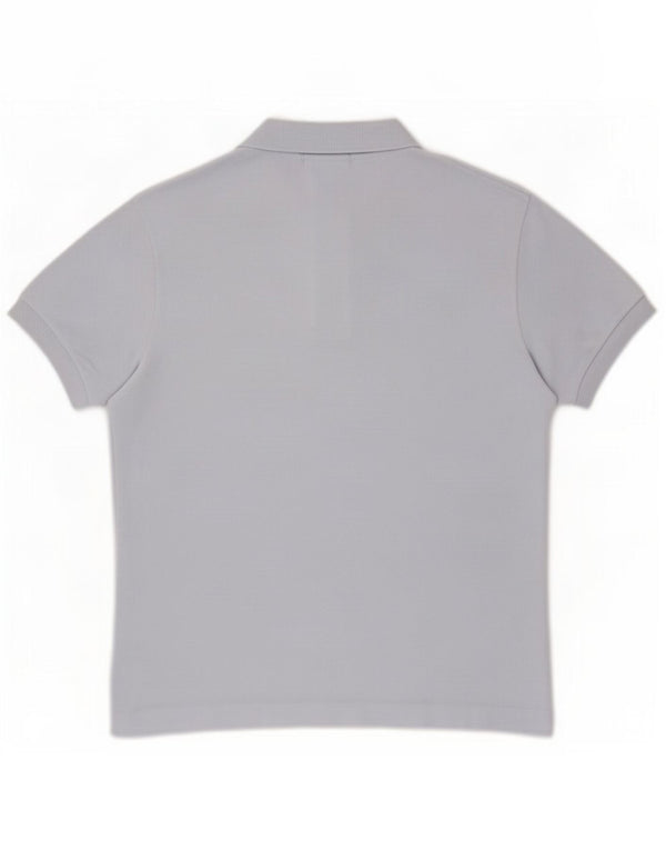 Polo da uomo Lacoste vestibilità classica taglia 5 grande in cotone blu