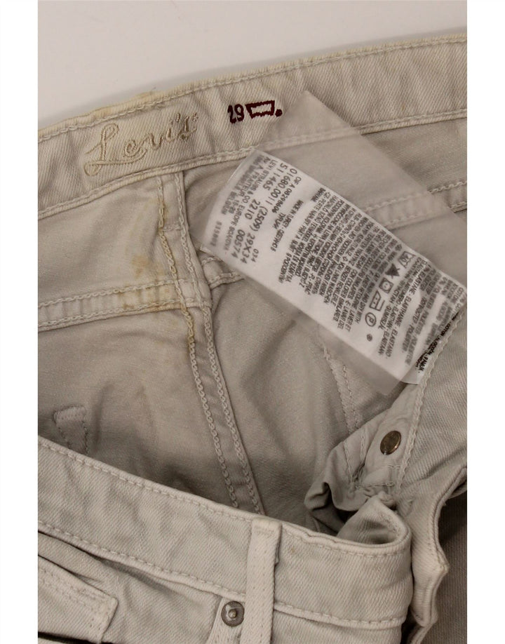 Jeans skinny da donna Levi's W29 L34 cotone grigio