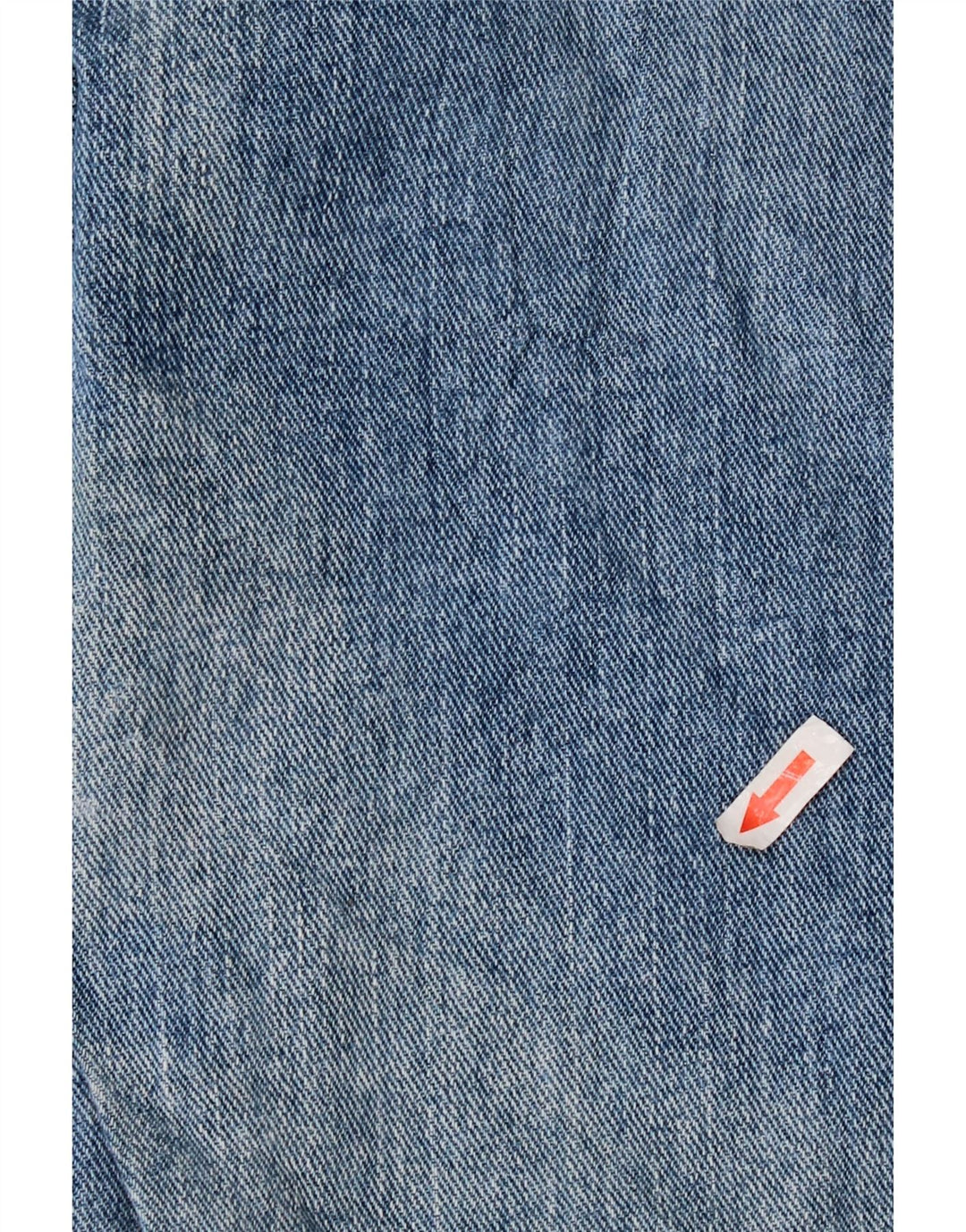 Jeans dritti da uomo vestibilità regolare LEE W35 L32 in cotone blu