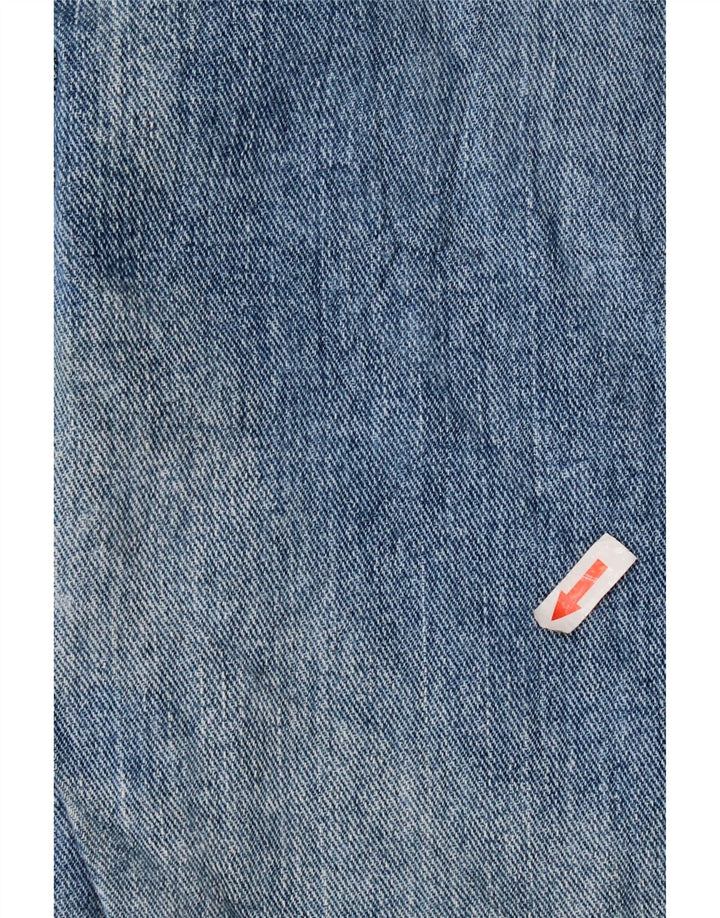 Jeans dritti da uomo vestibilità regolare LEE W35 L32 in cotone blu