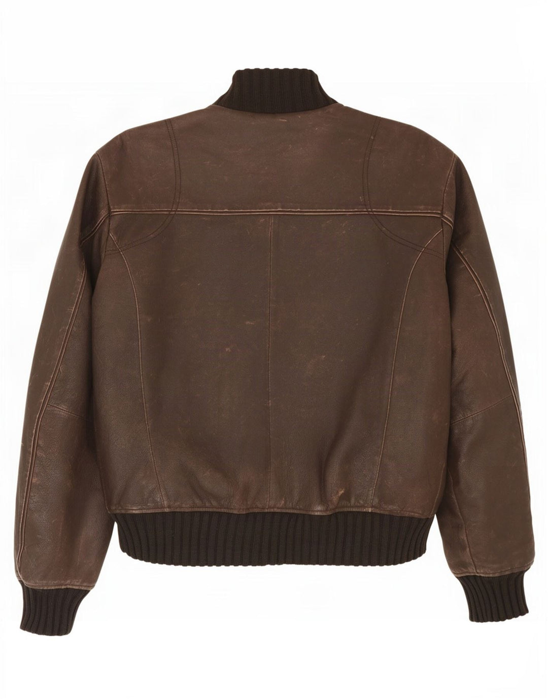 Giubbotto Bomber In Pelle Uomo Conbipel IT 56 2XL Marrone