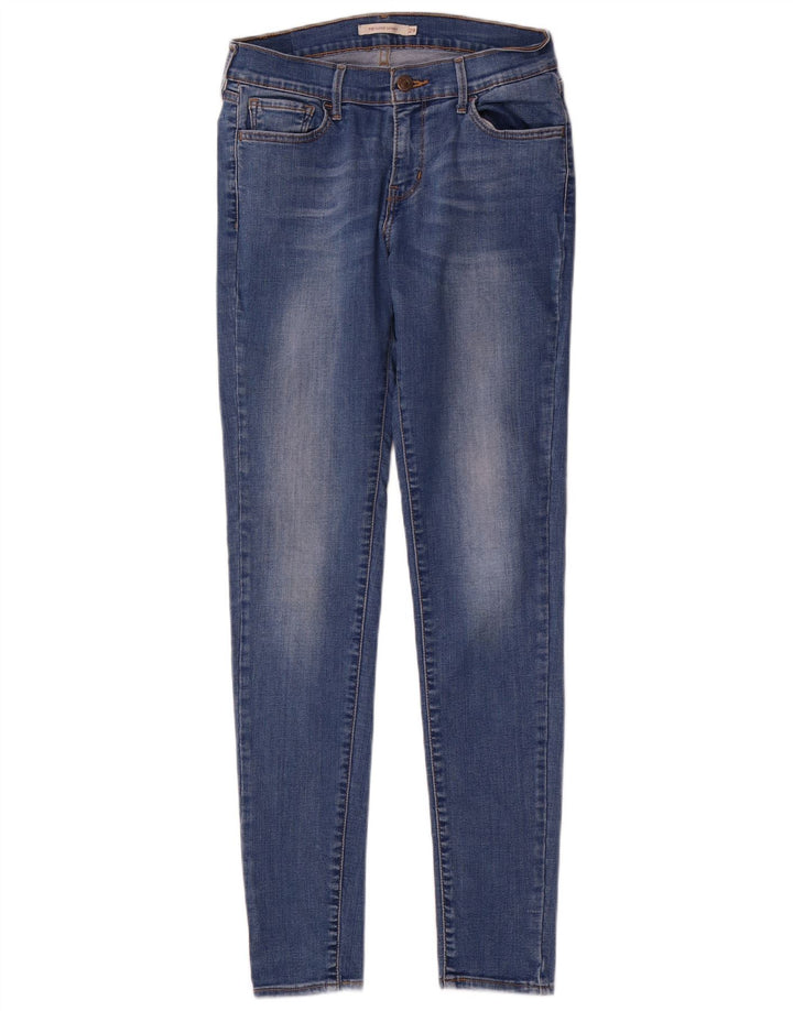 Jeans Levi's da donna 710 super skinny W29 L32 cotone blu