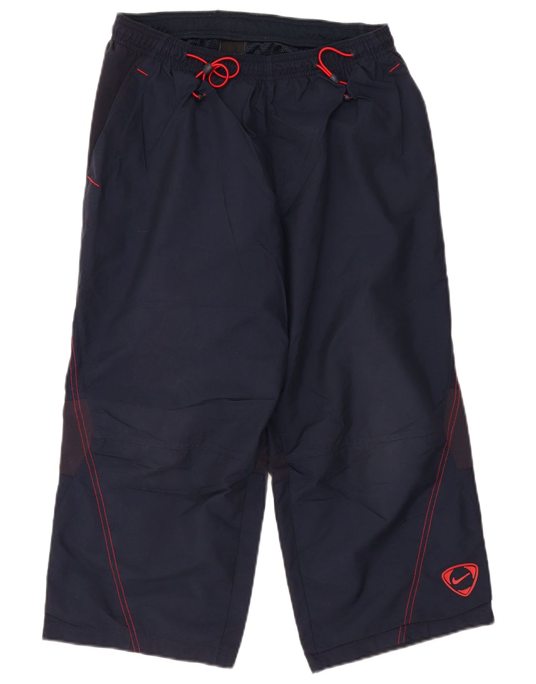 NIKE Pantaloni da tuta Capri da uomo in nylon color block medio blu navy