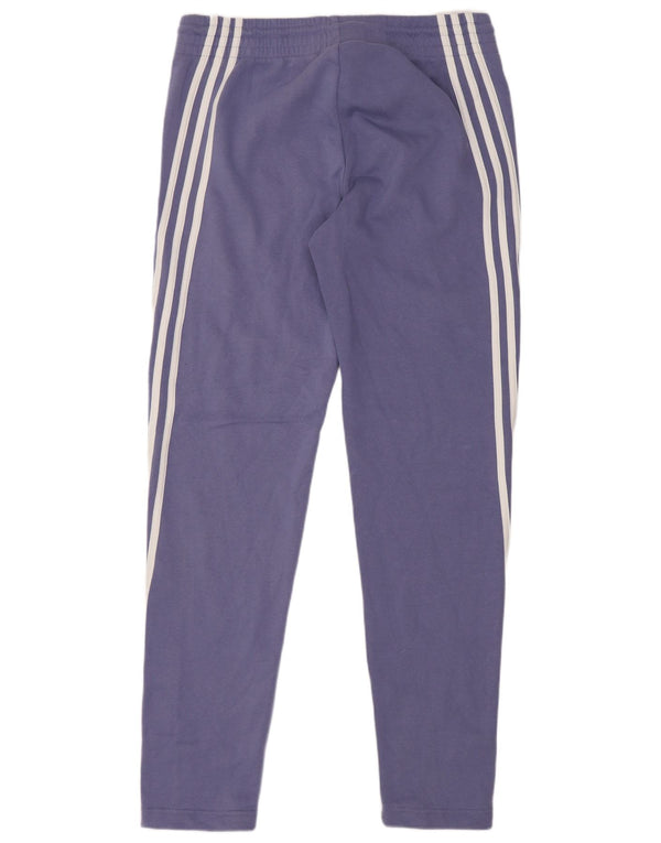 Pantaloni da tuta da donna Adidas Joggers UK 4-6 XS cotone viola