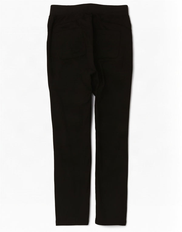 Pantaloni da tuta da donna Izod UK 14 poliestere nero medio