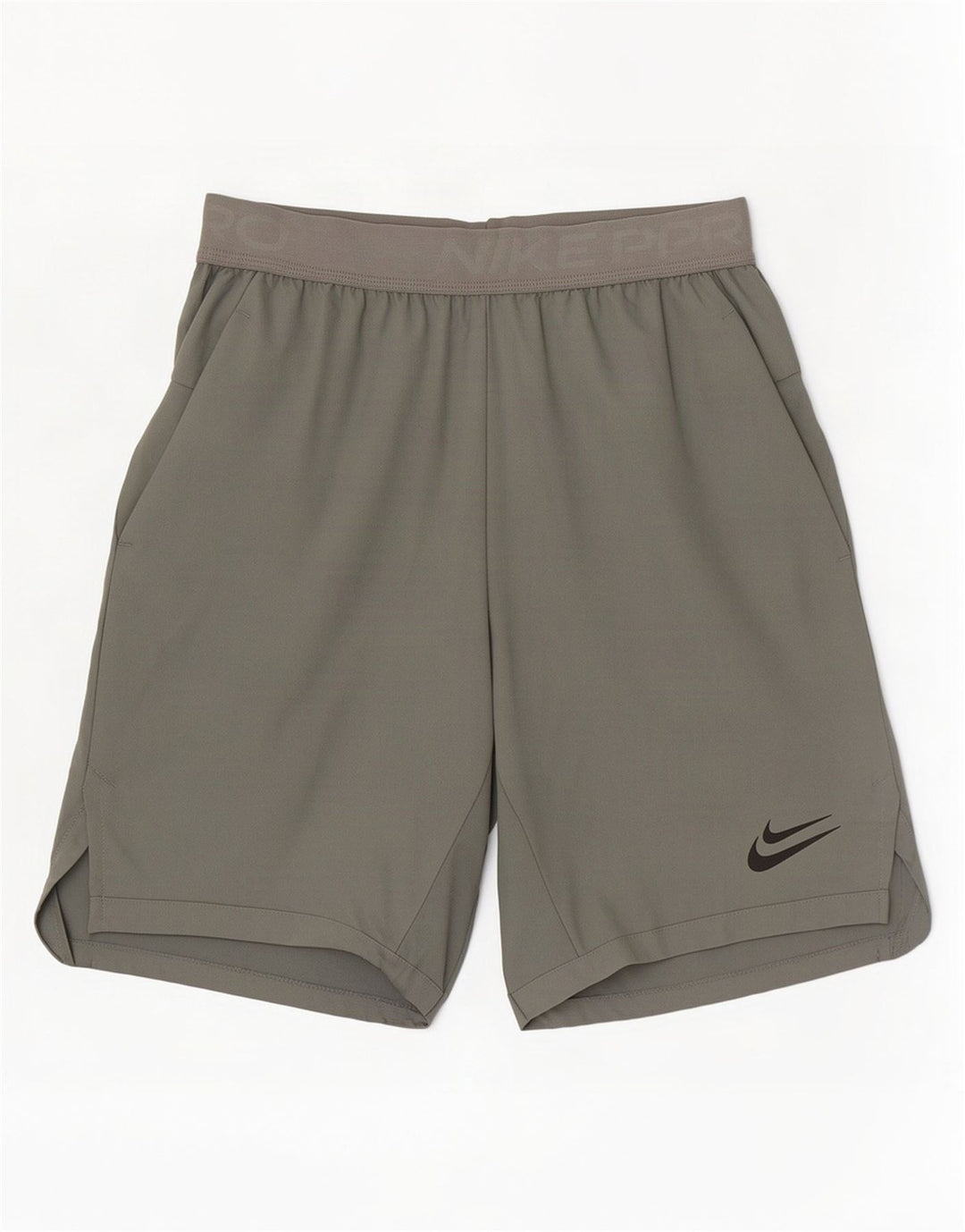 Pantaloncini sportivi Nike Dri Fit Graphic Standard da uomo piccoli in poliestere kaki