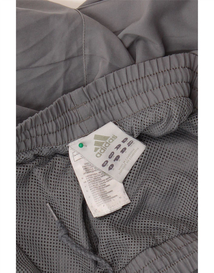 Pantaloni da tuta da uomo Adidas Joggers in poliestere grigio medio