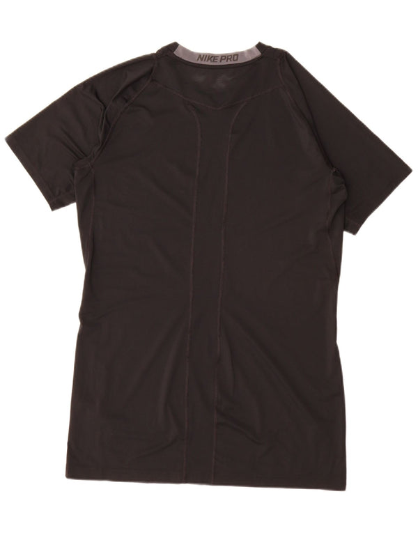 T-shirt Nike Dri Fit da uomo 2XL nera in poliestere