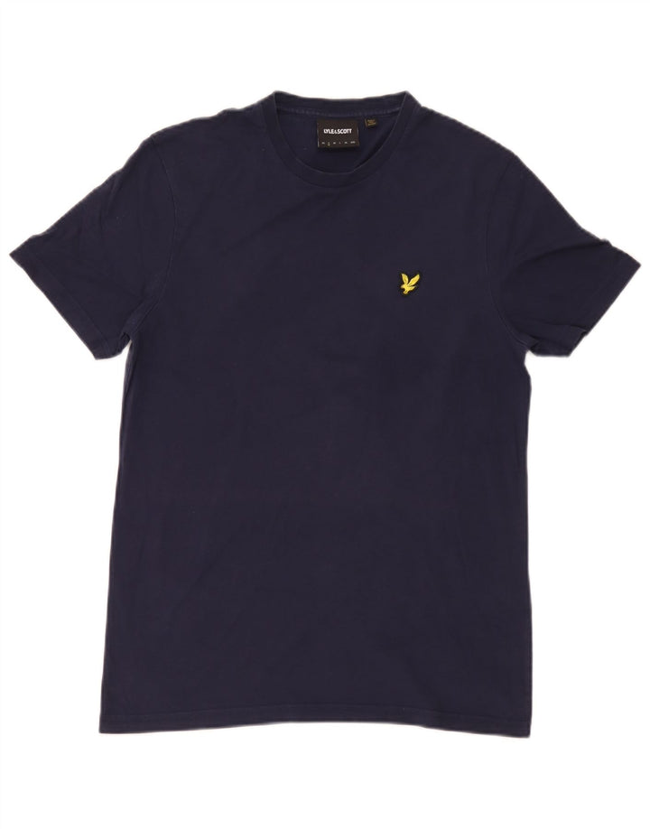 T-shirt da uomo Lyle & Scott Top piccola in cotone blu navy