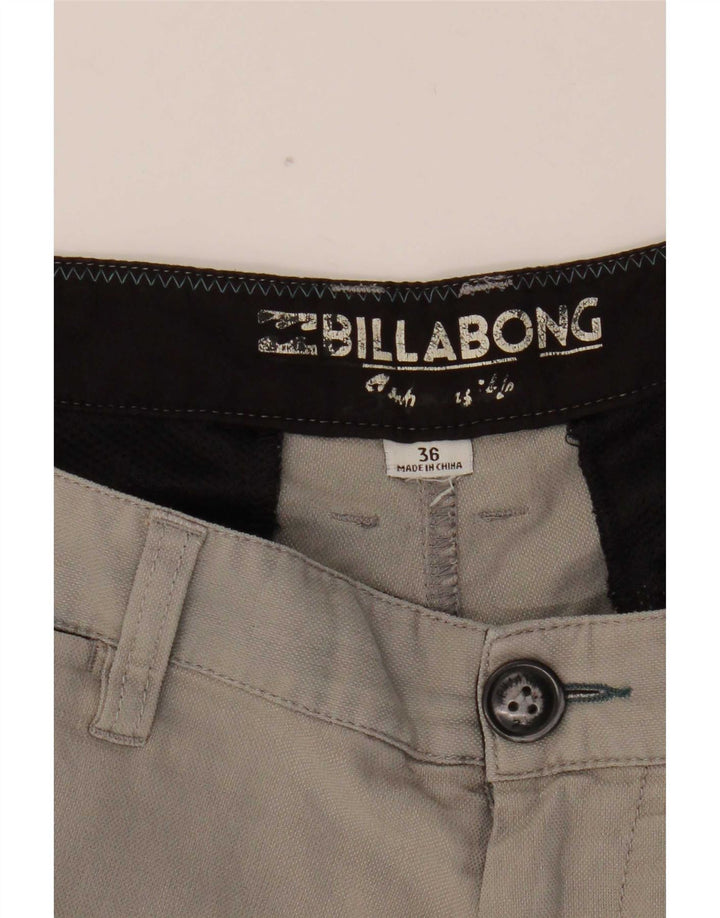 Pantaloncini chino da uomo Billabong W36 grandi grigi