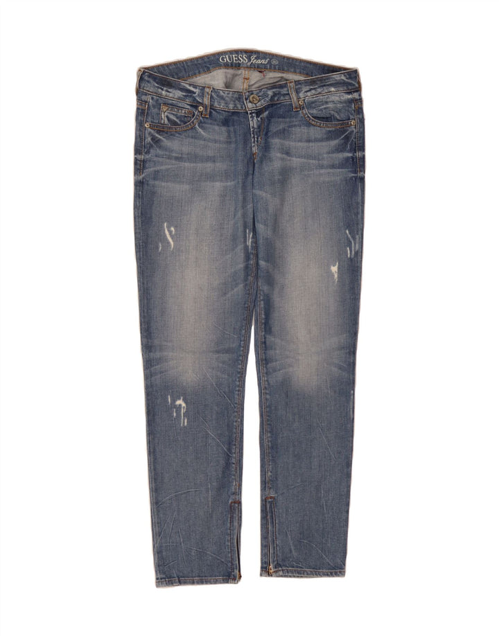 GUESS Womens Skinny Jeans W30 L30 Blue Cotton Vintage Guess and Second-Hand Guess from Messina Hembry 