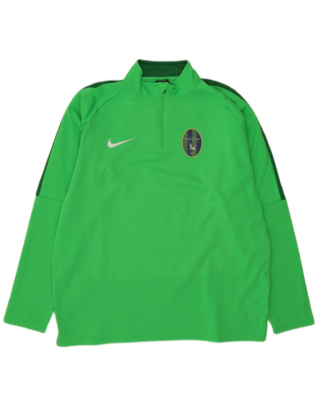 Nike Cerveteri Graphic Pullover Tuta da Uomo Top XL Verde Colorblock