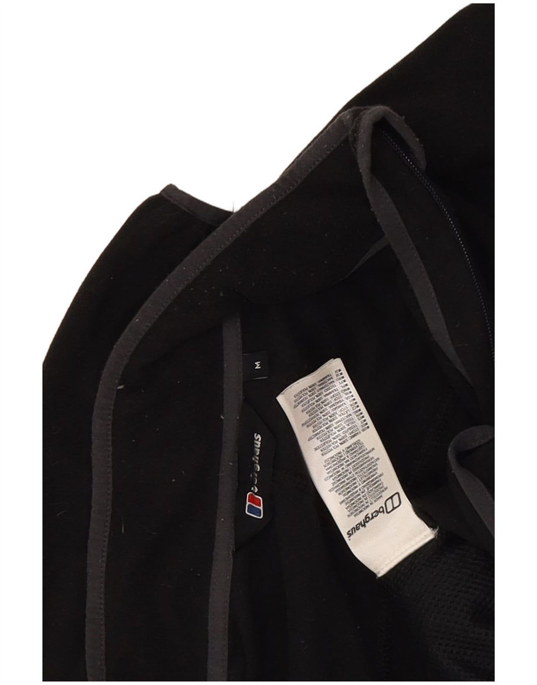 Giacca in pile da uomo Berghaus UK 38 poliestere nero medio