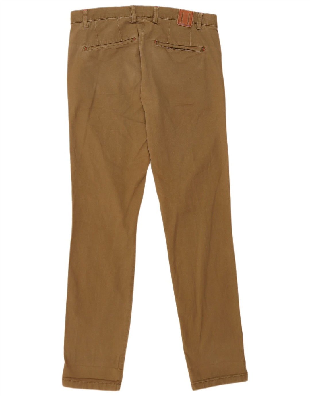 Pantaloni chino slim da uomo Zara EU 40 medi W31 L33 Marrone