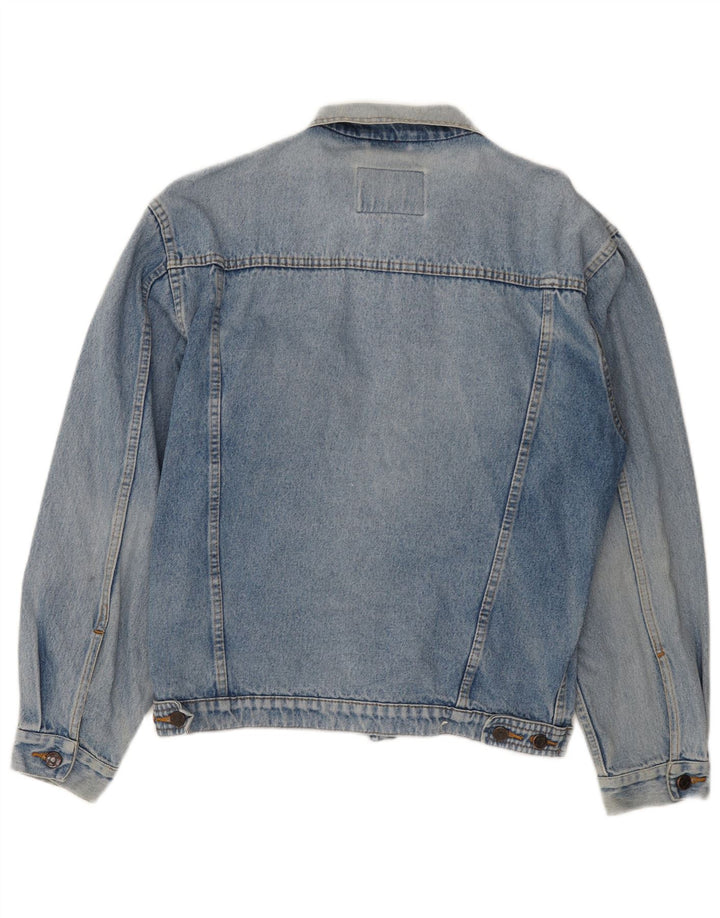 Giacca di jeans da uomo MICHELANGELO UK 40 grande blu