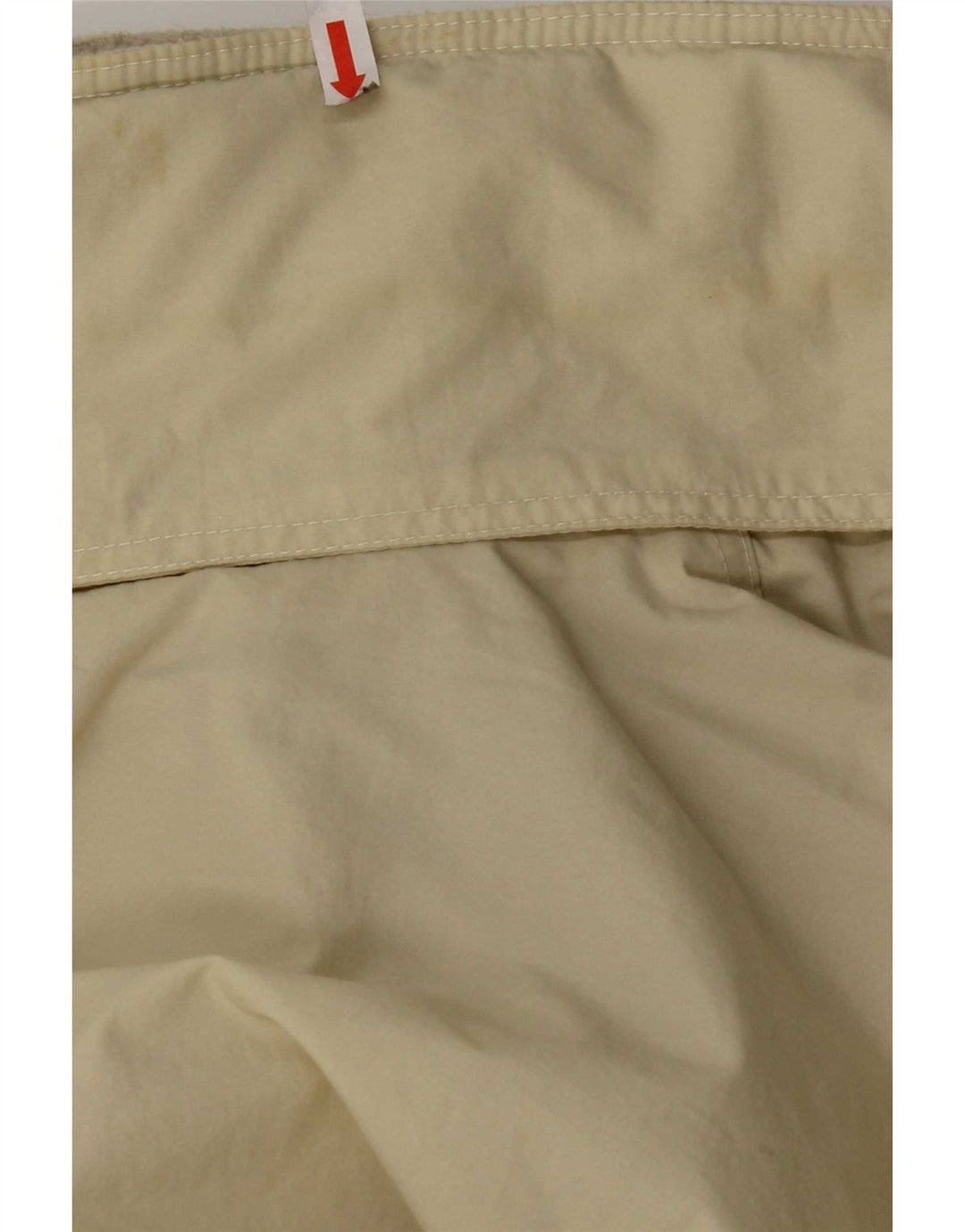 Giubbotto bomber con cappuccio da uomo Slam UK 44 2XL nylon bianco sporco