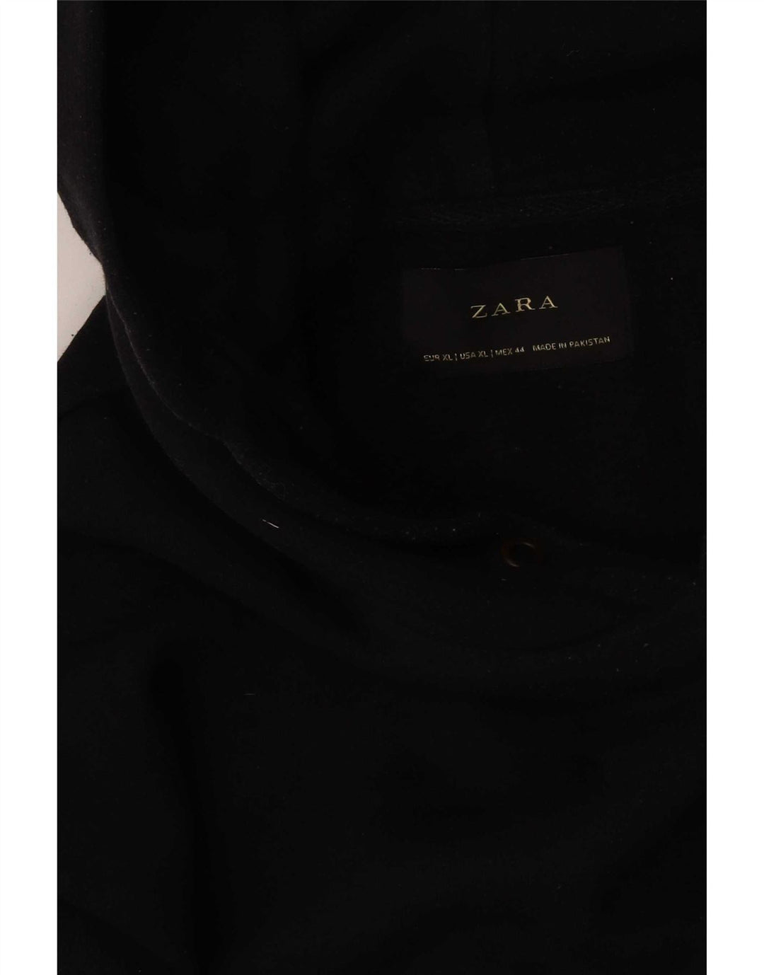 Maglia con cappuccio Zara da uomo XL nera