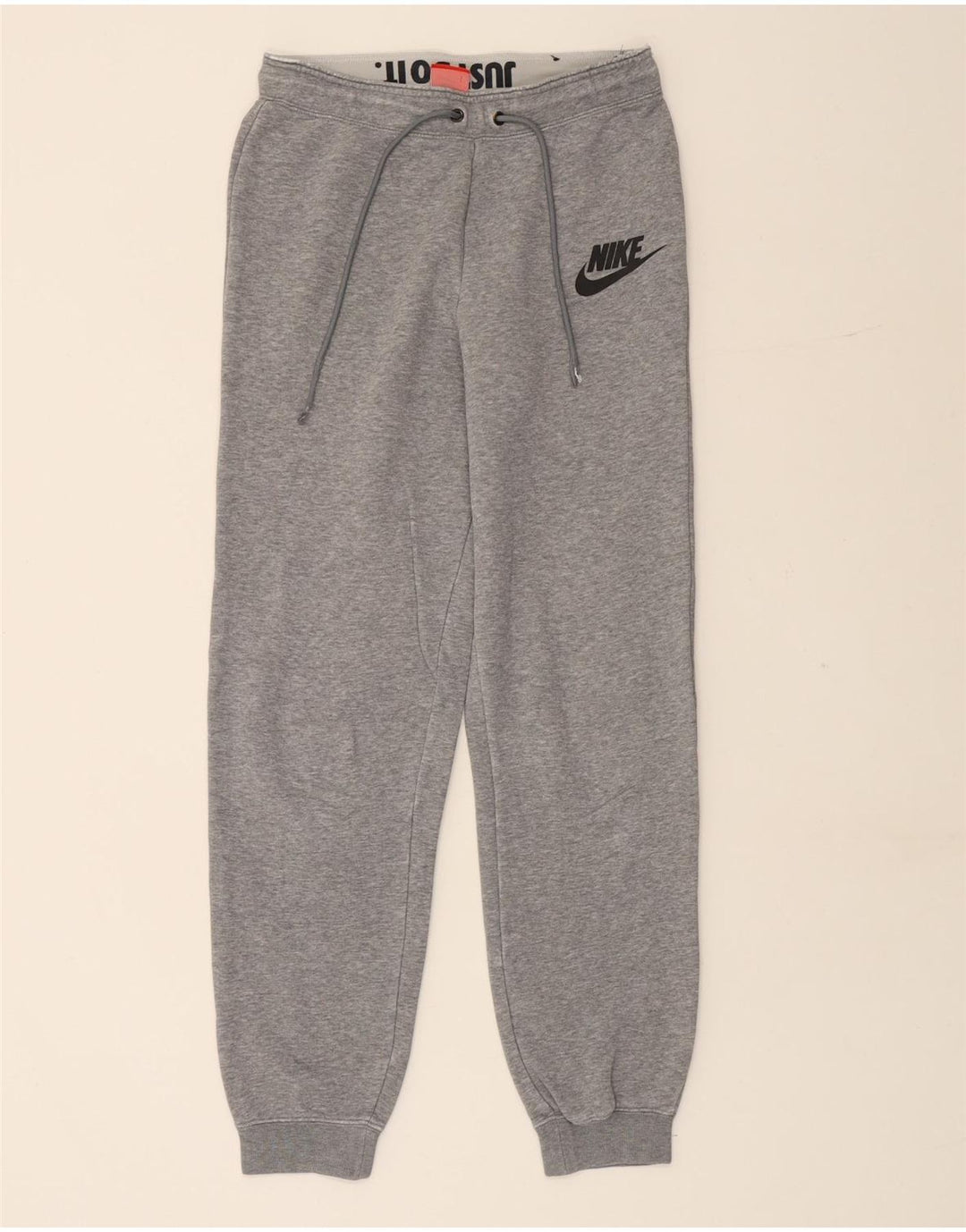 Pantaloni da tuta da uomo NIKE Joggers piccoli in cotone grigio