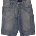 Pantaloncini di jeans da uomo Jeckerson W33 blu medio
