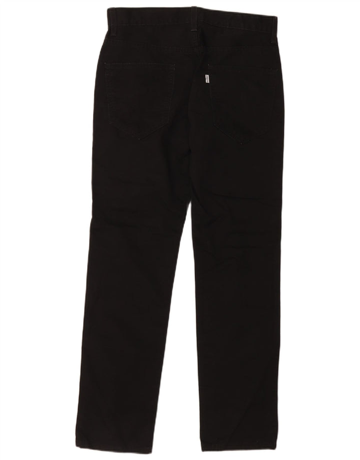 Pantaloni chino slim da uomo Levi's W29 L30 cotone nero