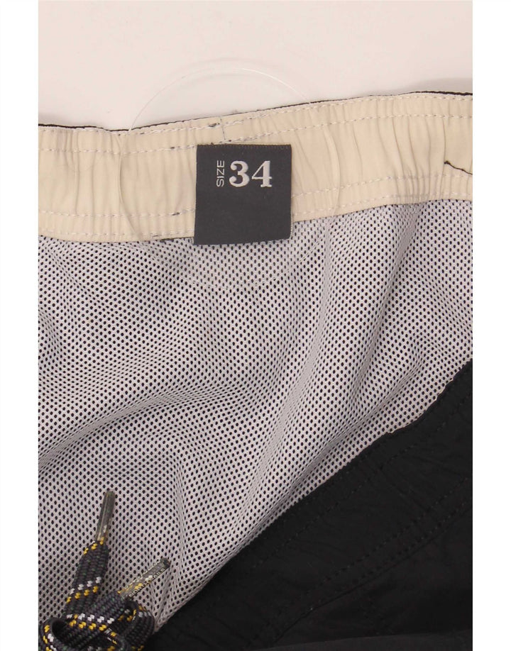 Pantaloncini da bagno grafici da uomo North Sails Large blu navy in poliammide
