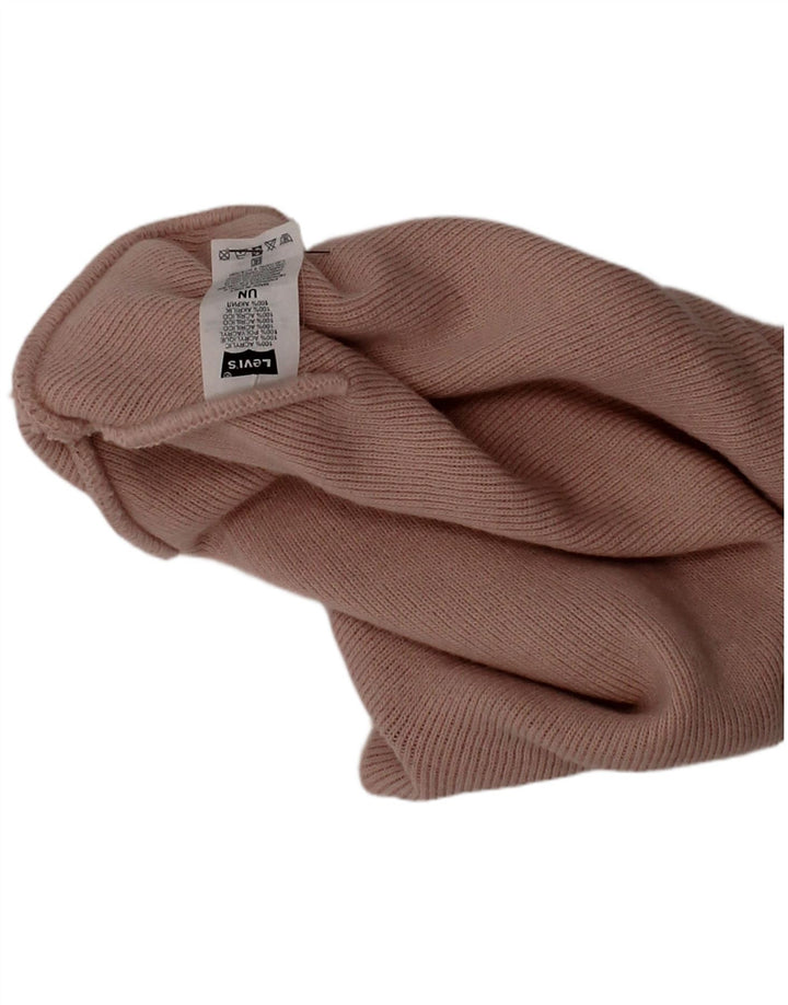 Berretto da donna Levi's, taglia unica, in acrilico rosa