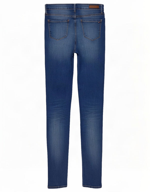 Tommy Hilfiger Womens Como Skinny Jeans W29 L32 Blue Cotton
